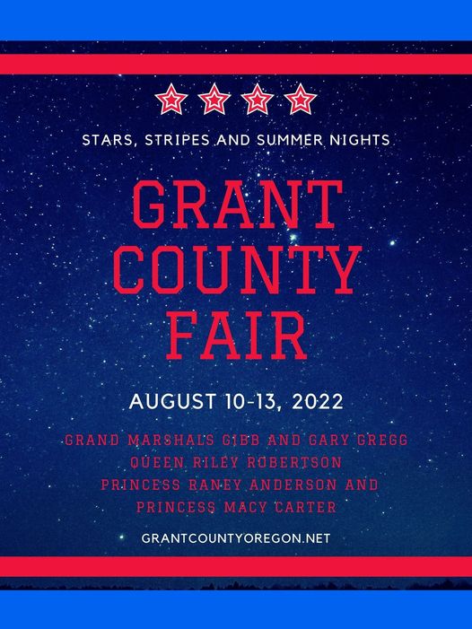 Events for August 12, 2022 – Grant County Oregon Chamber of Commerce